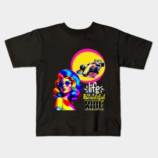 beautiful ride F1 Kids T-Shirt